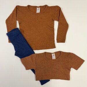 Engel Merino Wool/Silk Bundle Size 92 1-2Y GUC